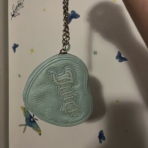 Juicy Couture Green Key Card Holder